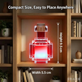 Battery-Powered Mini 7-Color Pixel Potion Bottle Night Light