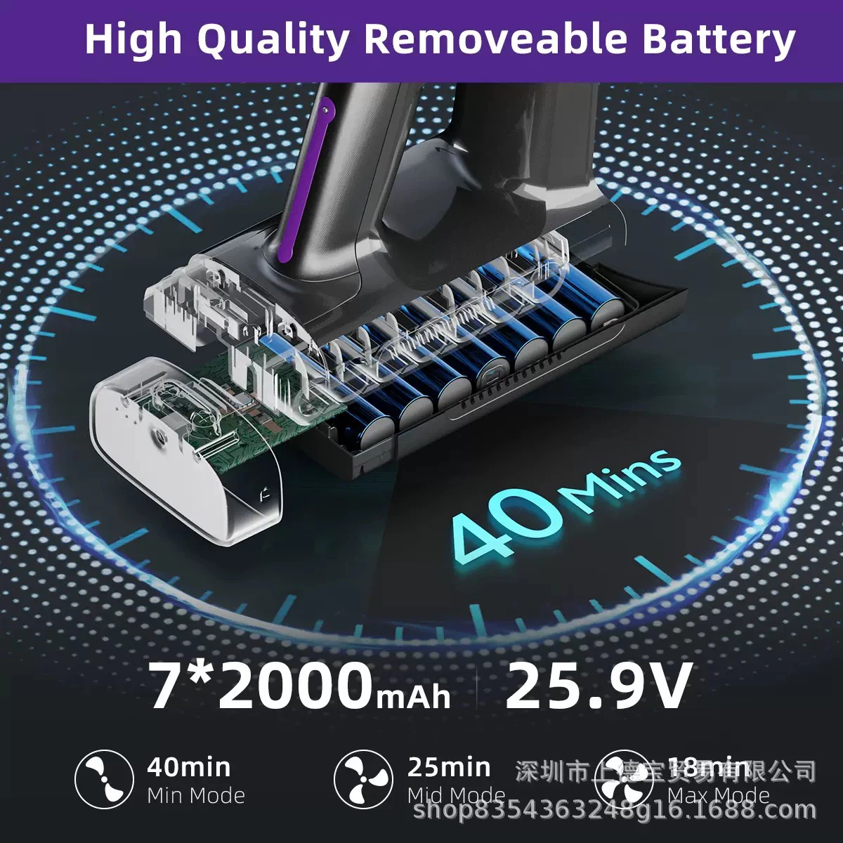 200W Brushless Cordless Stick Vacuum Cleaner, Vacuum & Mop 2-in-1, Powerful Suction, Handheld Multi-purpose Cleaner for Home Floors, Carpet, Mattress & Pet Hair