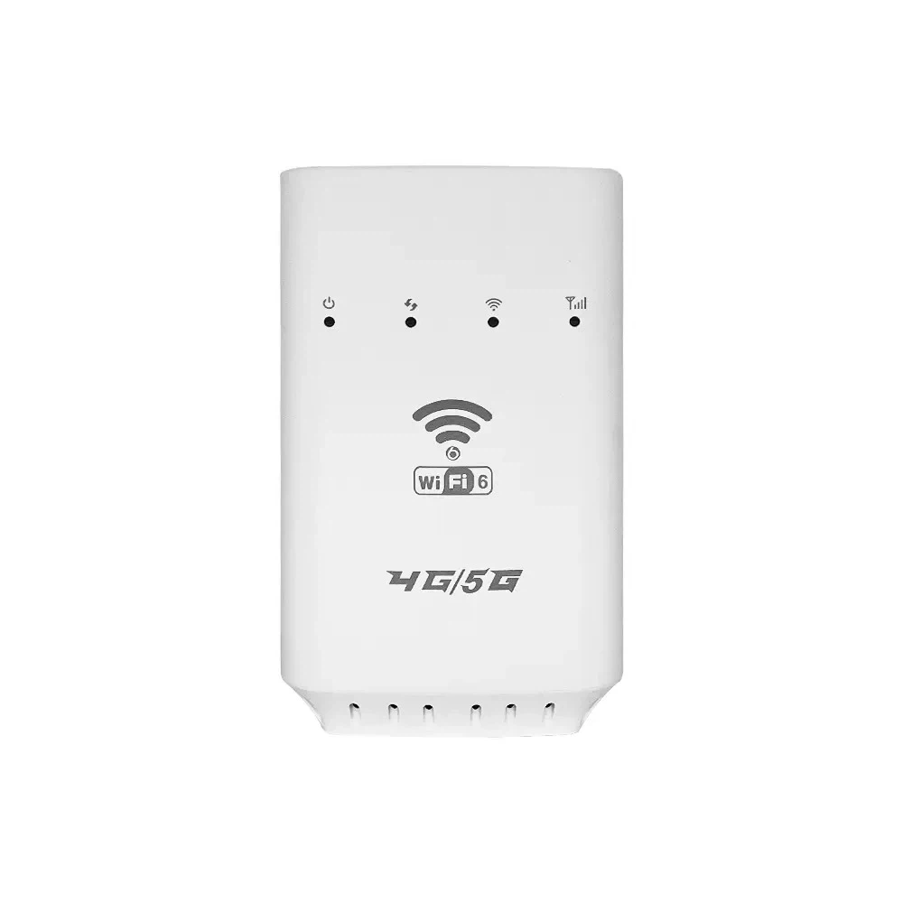 4G LTE CPE WiFi 6 Router, SIM Card Slot Wireless Router, Single LAN Port, Plug & Play for Home & Office Use, Malaysia Supported