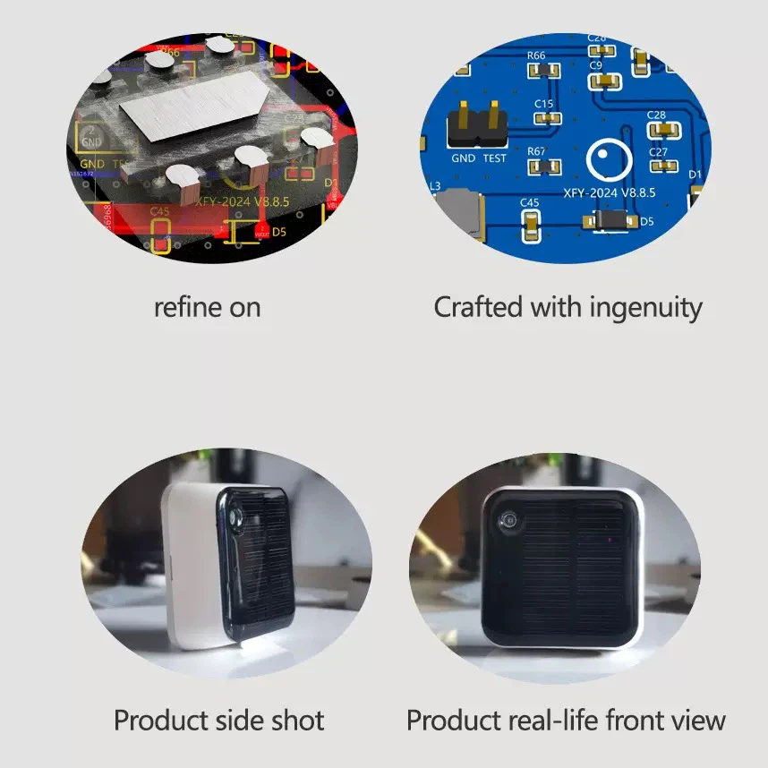 Tuya Smart Zigbee Solar‑Powered Light Sensor, Indoor & Outdoor Brightness Detector, IP65 Waterproof, No‑Replacement Battery, Smart Automation Linkage