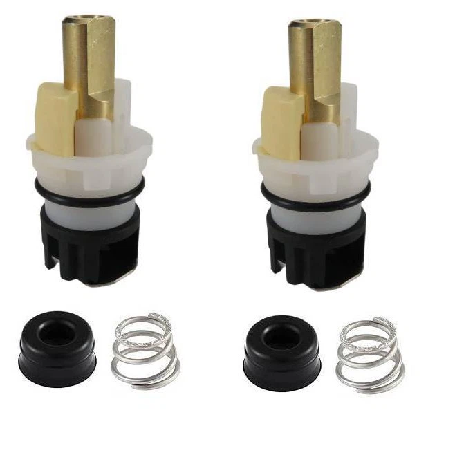 4Pcs Delta Roman Two‑Handle Faucet Replacement Cartridge, Faucet Repair Kit