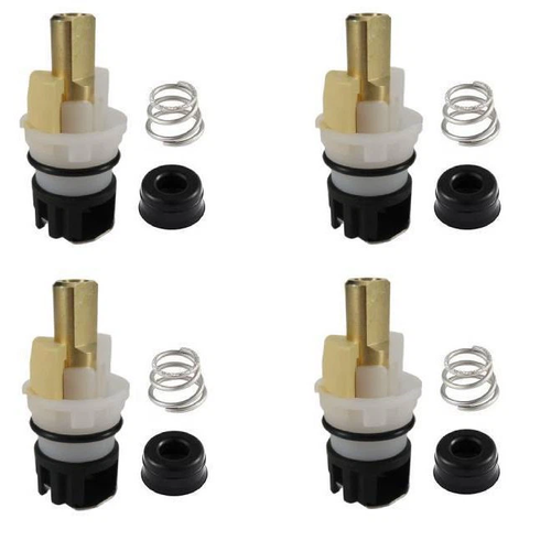 4Pcs Delta Roman Two‑Handle Faucet Replacement Cartridge, Faucet Repair Kit