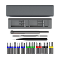 31 in 1 Precision Screwdriver Kit, Magnetic Bits Repair Tool Set with Aluminum Alloy Case
