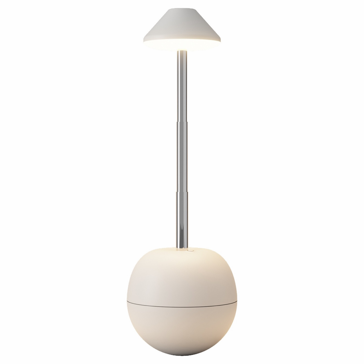 Tumbler Retractable RGB LED Table Lamp, Rechargeable Bedside Night Light