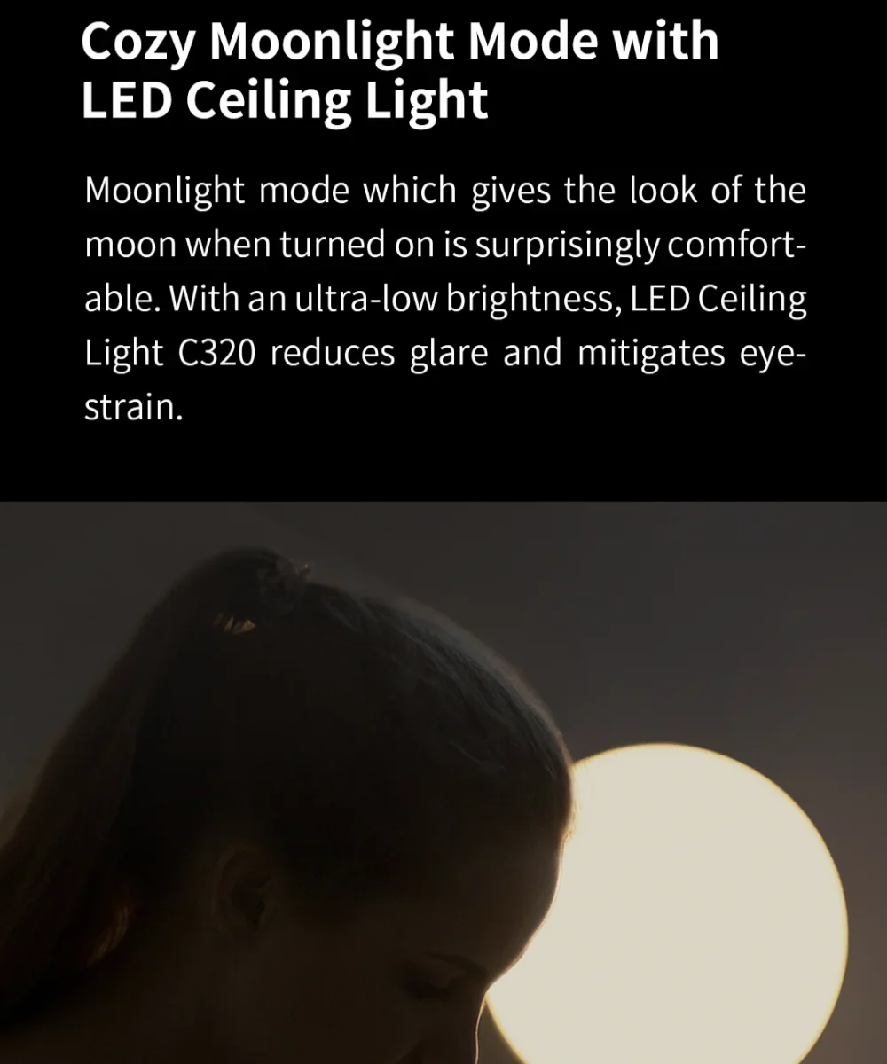Global version Yeelight Smart LED Ceiling Light PRO Wifi Connection 2700-6500K Dimmable Smart Voice Control For Apple Homekit