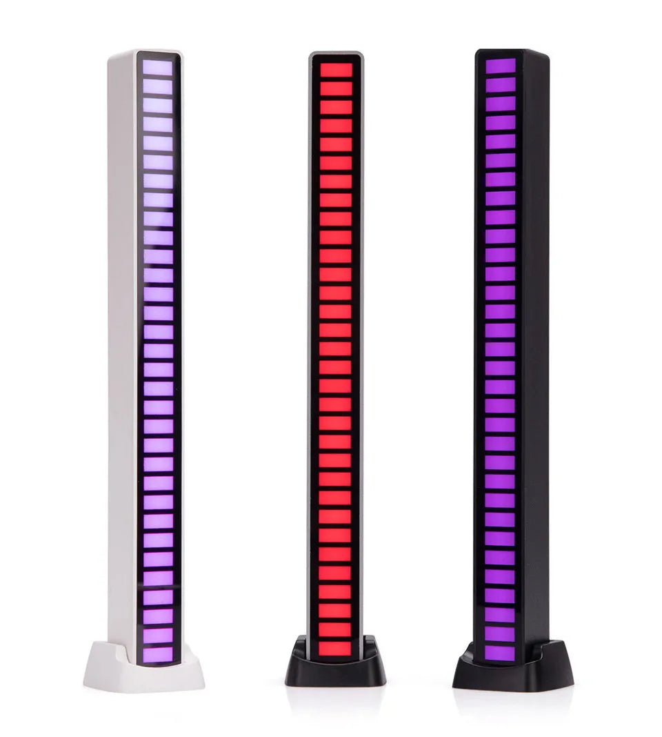 LED Ambient Light RGB Table Lamp Bluetooth Music Sync Night Light USB Rechargeable Desk Mood Light for Car PC Gaming Room Decor