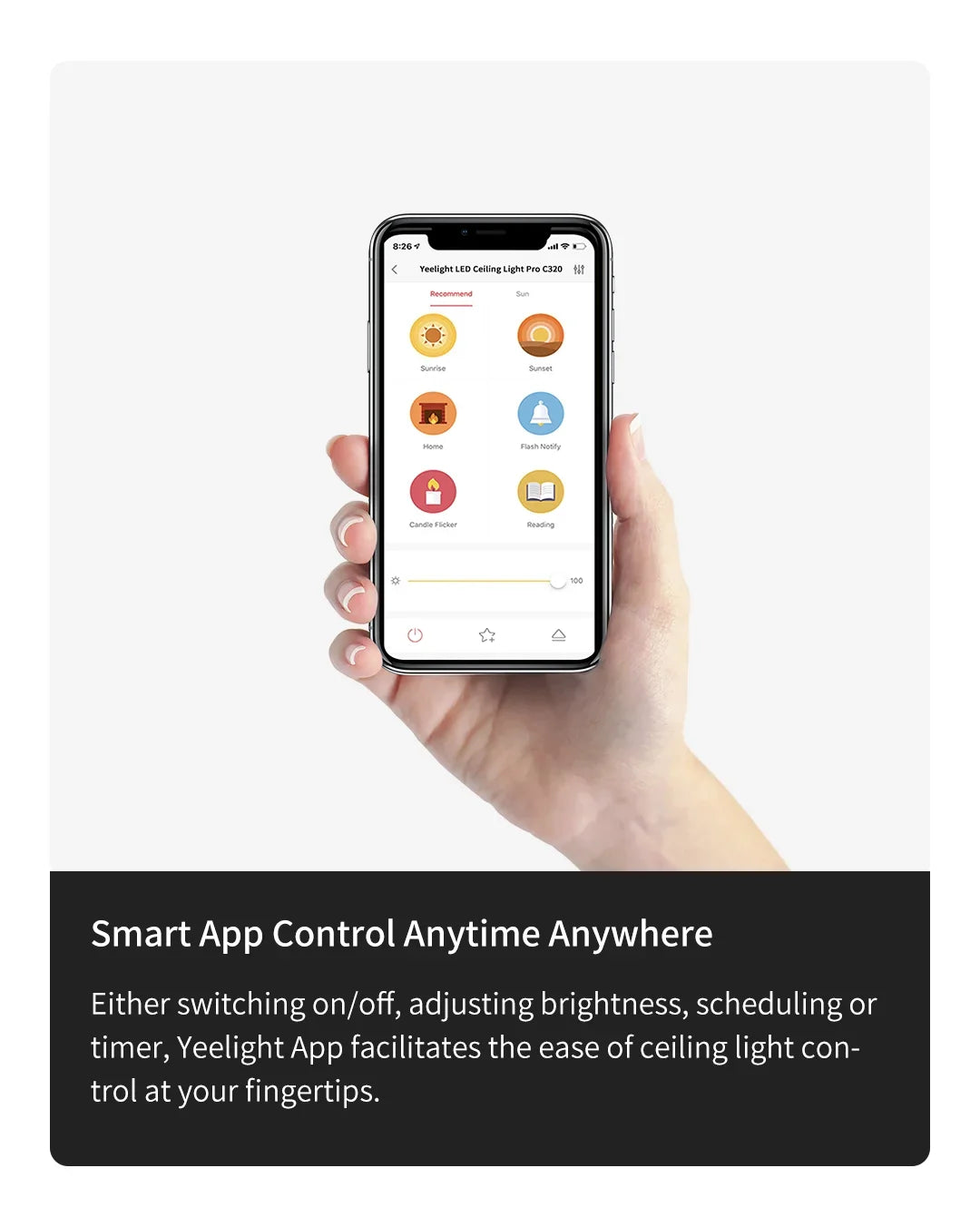 Global version Yeelight Smart LED Ceiling Light PRO Wifi Connection 2700-6500K Dimmable Smart Voice Control For Apple Homekit