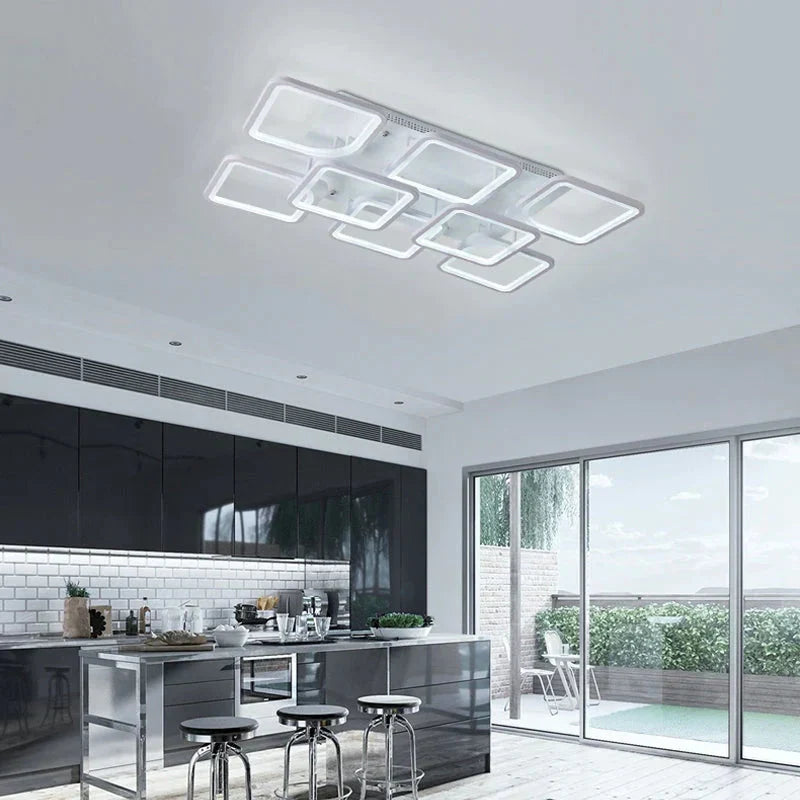 Modern Led Ceiling Lights/ Plafond Lamp Lustre Suspension For Living/ Dining Room Kitchen – Distinctive Design 1