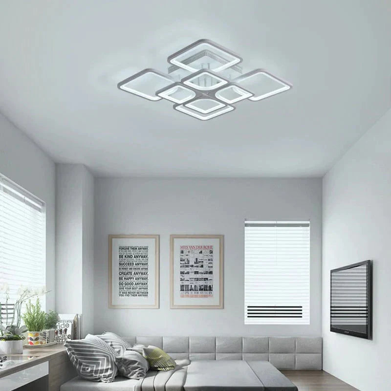 Modern Led Ceiling Lights/ Plafond Lamp Lustre Suspension For Living/ Dining Room Kitchen – Distinctive Design 1