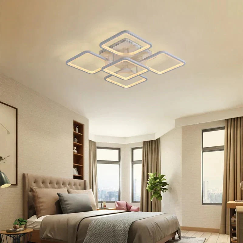 Modern Led Ceiling Lights/ Plafond Lamp Lustre Suspension For Living/ Dining Room Kitchen – Distinctive Design 1