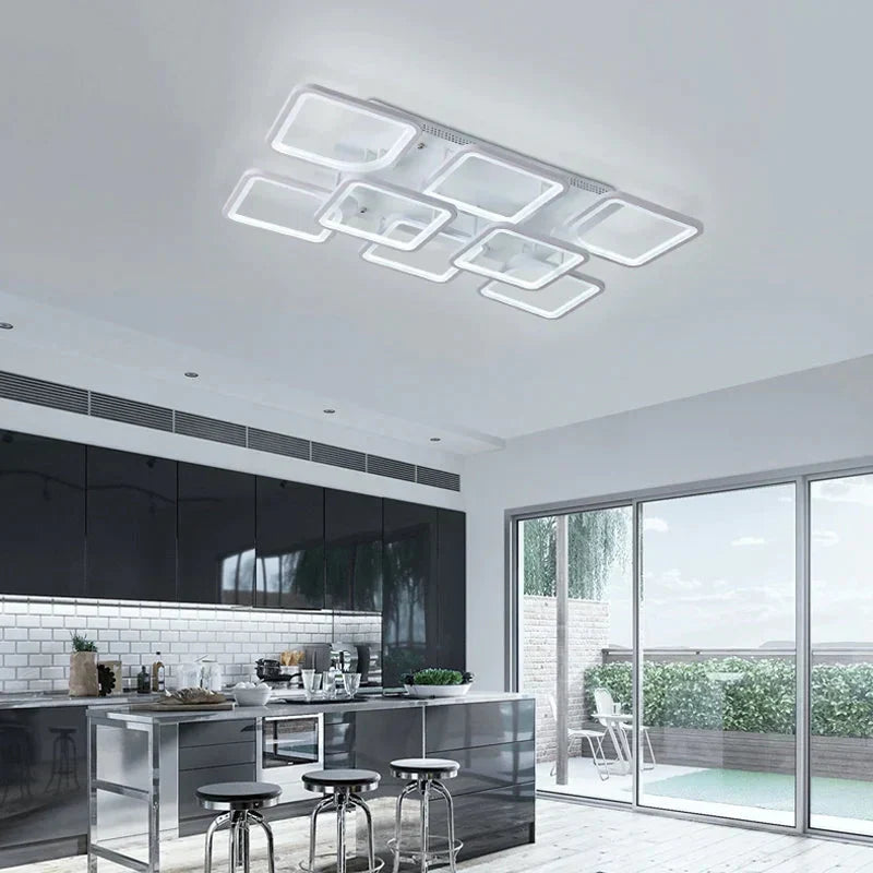 Modern Led Ceiling Lights/ Plafond Lamp Lustre Suspension For Living/ Dining Room Kitchen – Distinctive Design 2